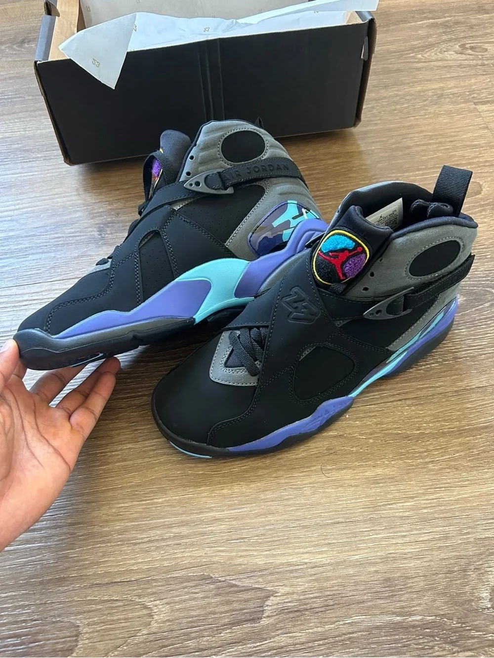 Jordan 8 aqua
